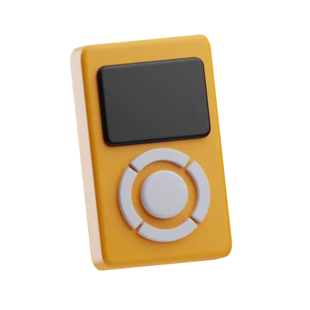 Mp 3 Player  3D Icon