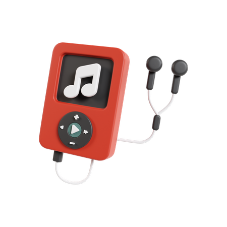 Mp 3 Player  3D Icon