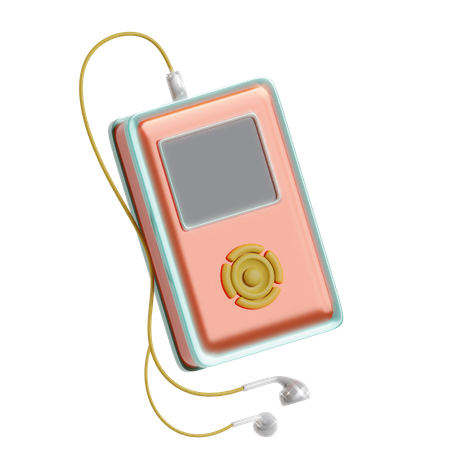 Mp 3 Player  3D Icon