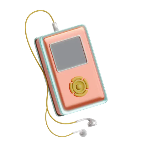 Mp 3 Player  3D Icon