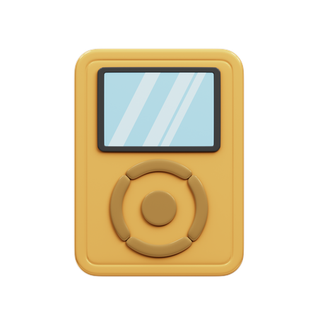 Mp 3 Player  3D Icon