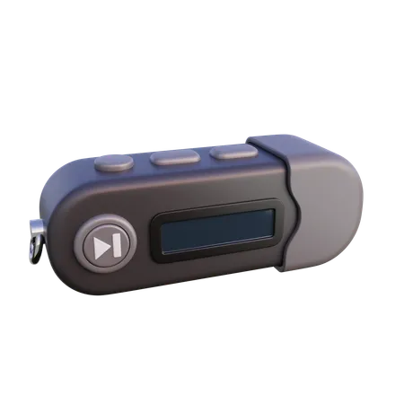 Mp 3 Player  3D Icon