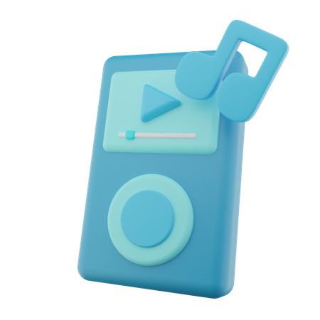 Mp 3 Player  3D Icon