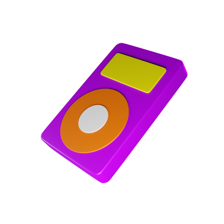 Mp 3 Player  3D Icon