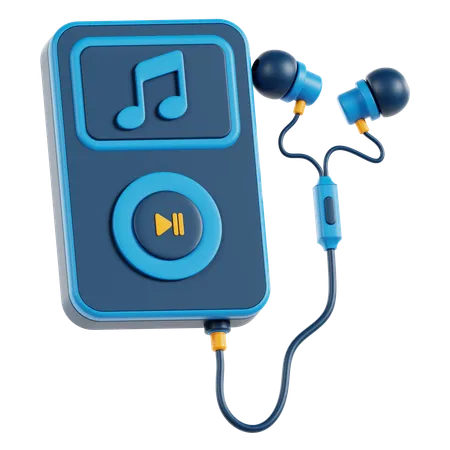 Mp 3 Player  3D Icon