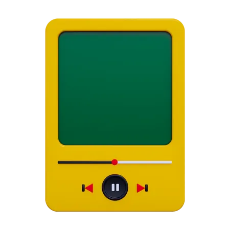 Mp 3 Player  3D Icon