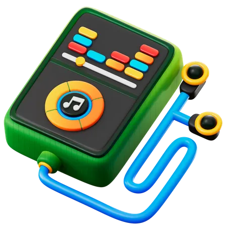 MP3-Player  3D Icon