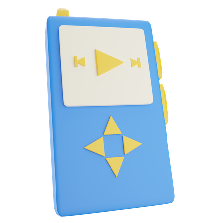 MP3-Player  3D Icon