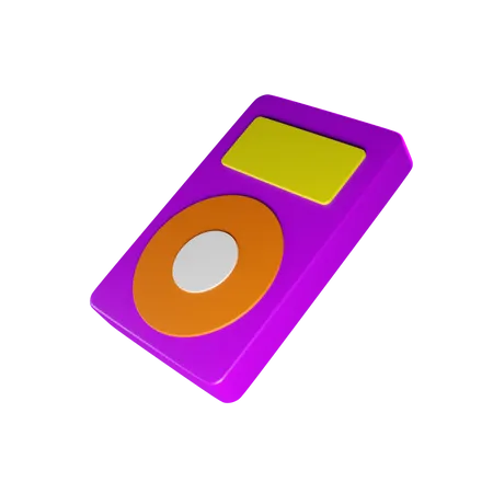 MP3-Player  3D Icon