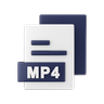 3d mp 4 file