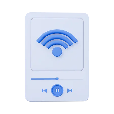 Mp 4 Player  3D Icon