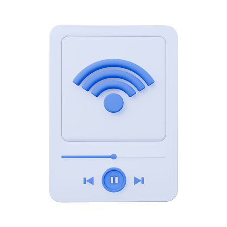 Mp 4 Player  3D Icon