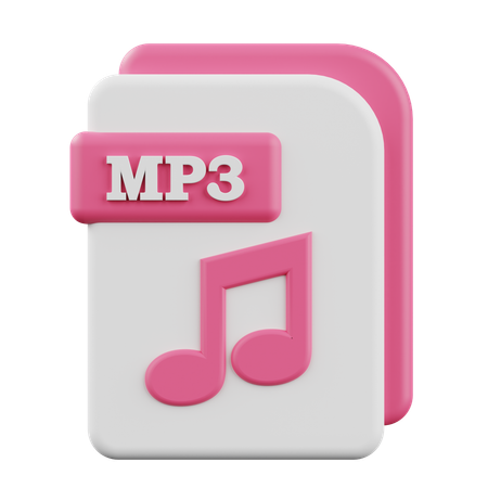 MP3  3D Icon