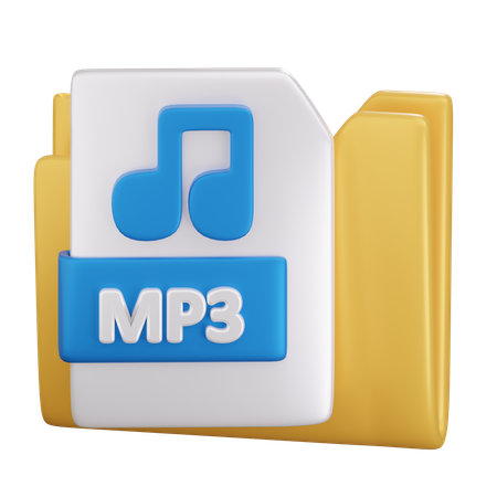 Mp3  3D Icon