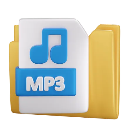 Mp3  3D Icon