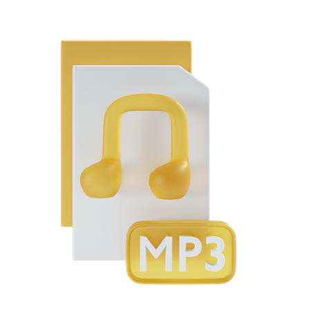 MP3 file  3D Icon