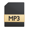 design assets of mp3-file