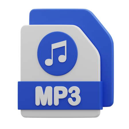 MP3 File  3D Icon