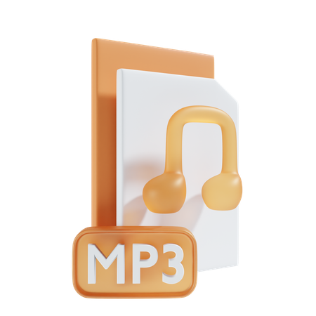 MP3 File  3D Icon