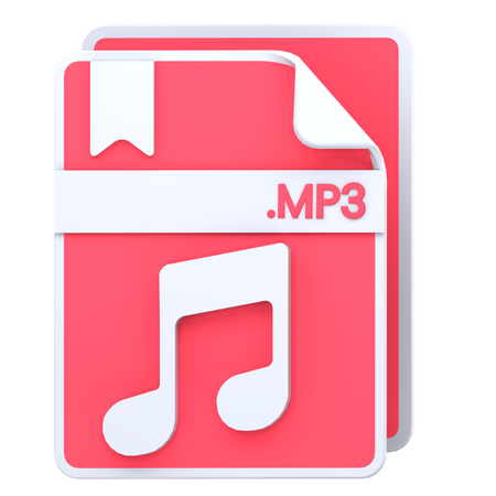 Mp3 file  3D Icon