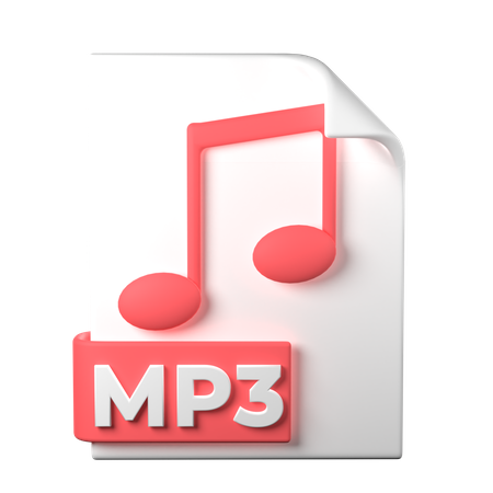 MP3 File  3D Icon