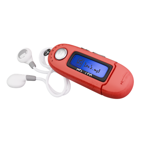 MP3 음악 플레이어  3D Icon