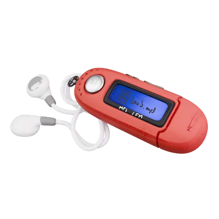 MP3 음악 플레이어  3D Icon