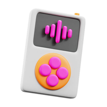 Mp3 player  3D Icon
