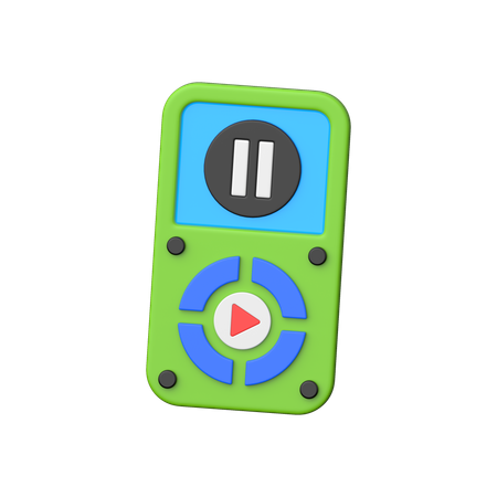 MP3-Player  3D Icon