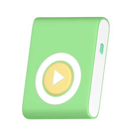 Leitor de mp3  3D Icon