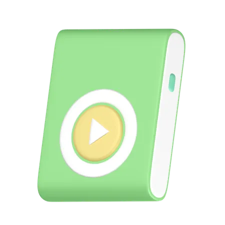 Leitor de mp3  3D Icon