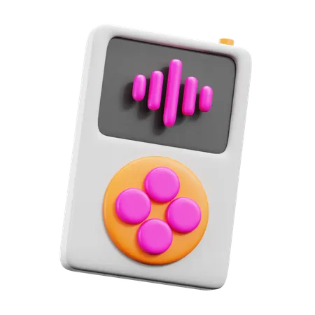 Mp3 player  3D Icon