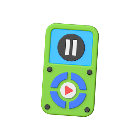 MP3 Player  3D Icon