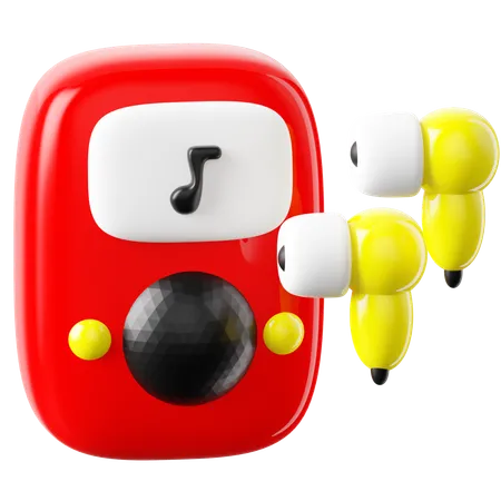 Mp3 Player  3D Icon