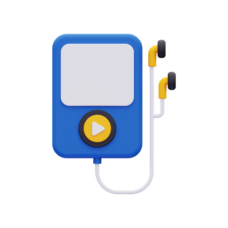 Mp3 player  3D Icon