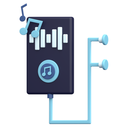 Mp3 Player  3D Icon