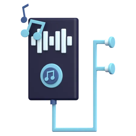 Mp3 Player  3D Icon