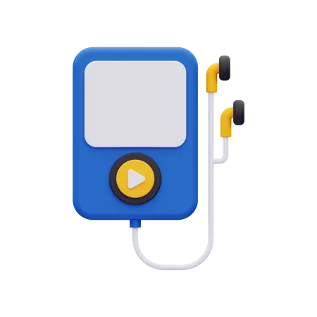 Mp3 player  3D Icon