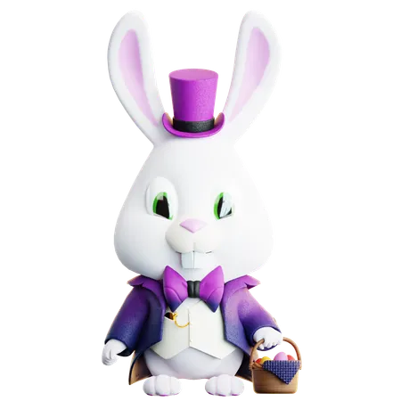 Mr Easter Bunny  3D Icon