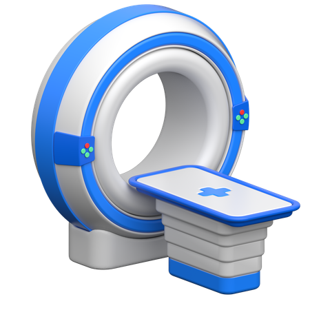 MRI Brain Machine  3D Icon