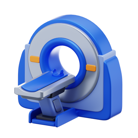 MRI 기계  3D Icon