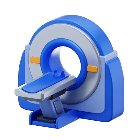 MRI 기계  3D Icon