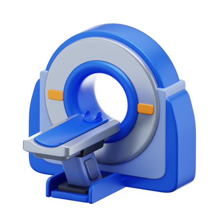 MRI machine  3D Icon