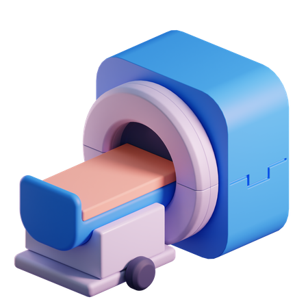 MRI Machine  3D Icon