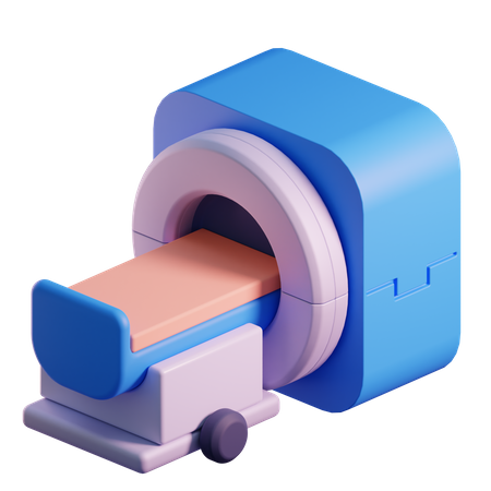 MRI Machine  3D Icon