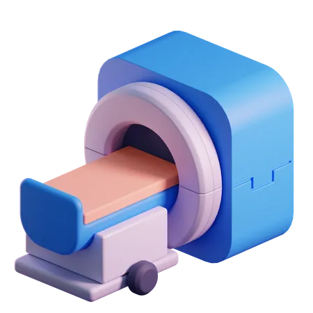 MRI Machine  3D Icon