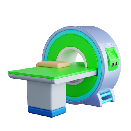 MRI スキャナー  3D Icon