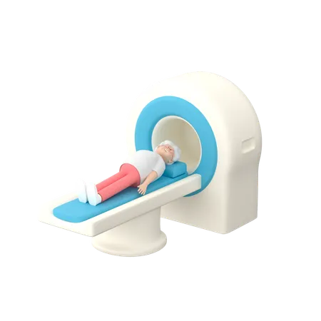 MRI スキャナー  3D Icon