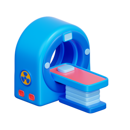 MRI Scanner  3D Icon