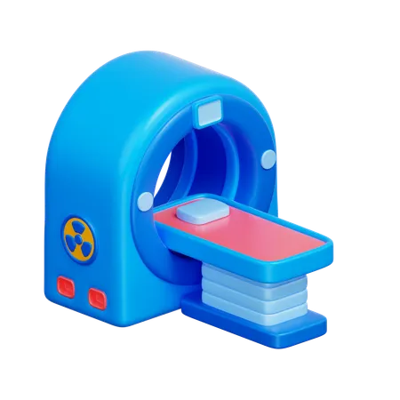 MRI Scanner  3D Icon